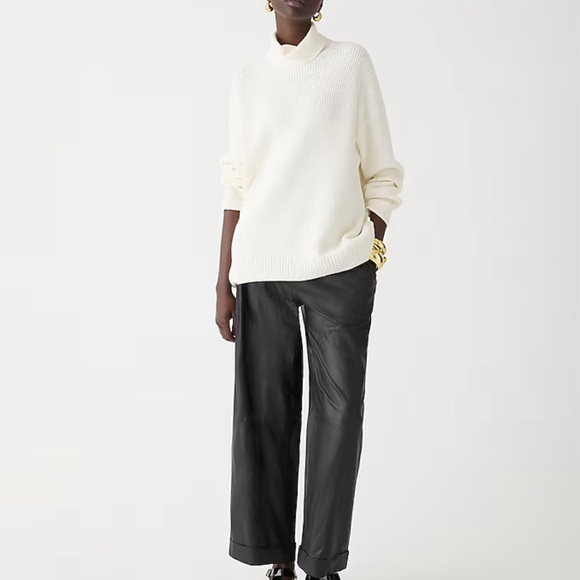 J Crew Cotton-blend ribbed turtleneck sweater - Picture 2 of 5